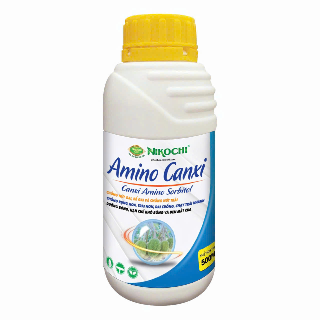 Amino Canxi 500ml_Chống nứt trái, nặng ký, xanh trái